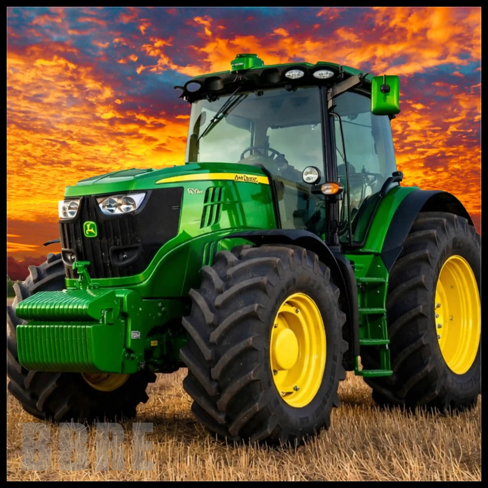 Tractor Sunset Main Image,