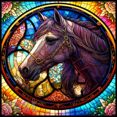 Stained Glass Horse Main Image,