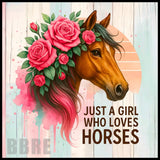 Horse Floral Main Image,