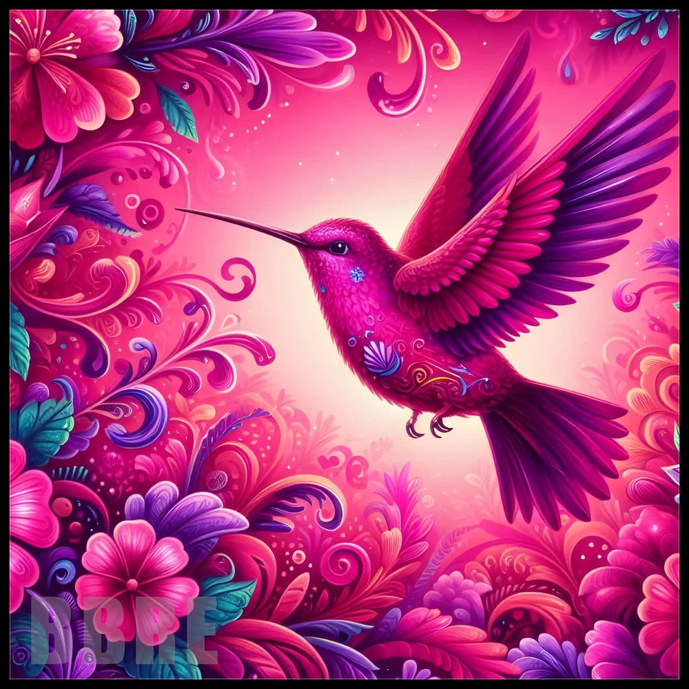 Vibrant Hummingbird Main Image,