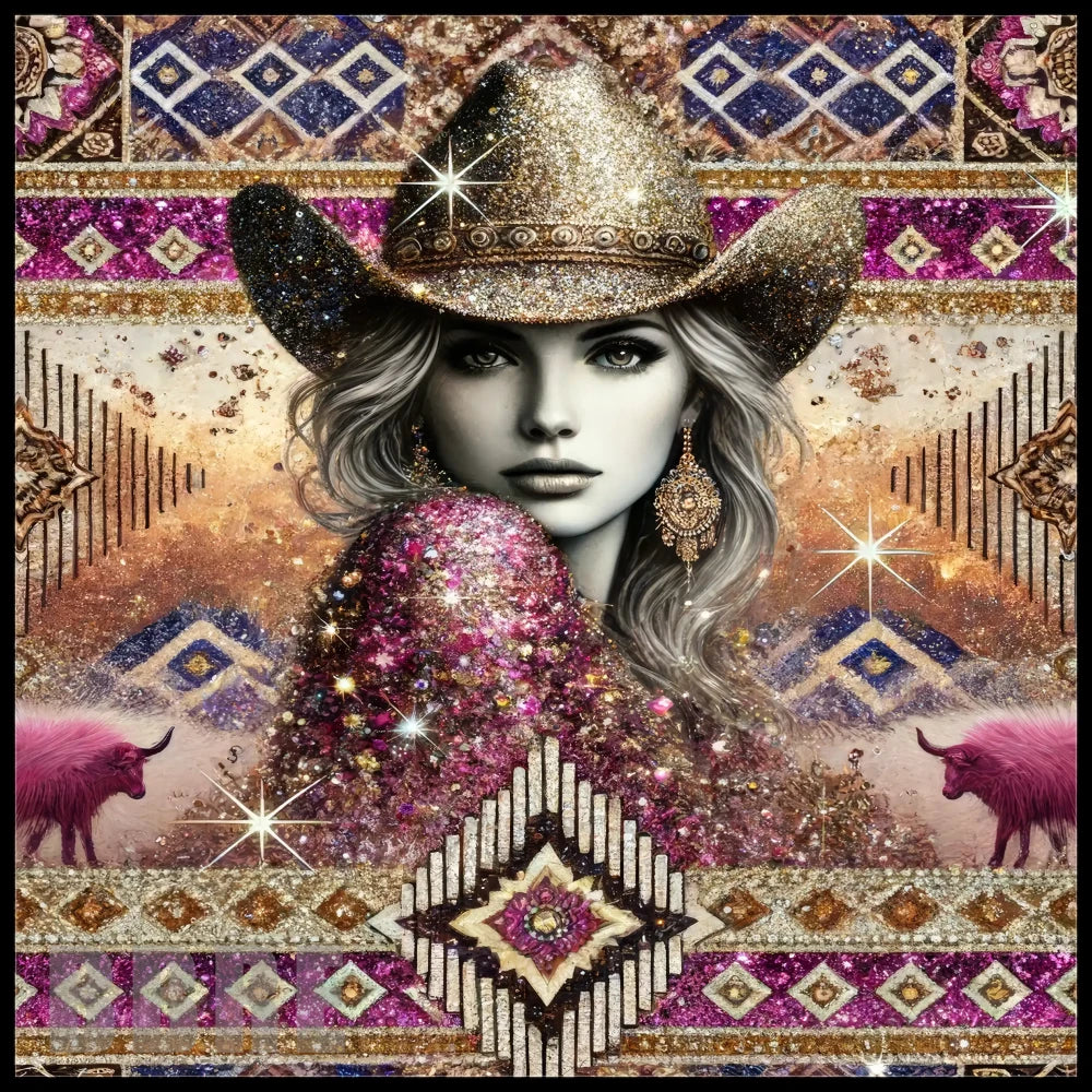 Glitter Cowgirl Main Image,