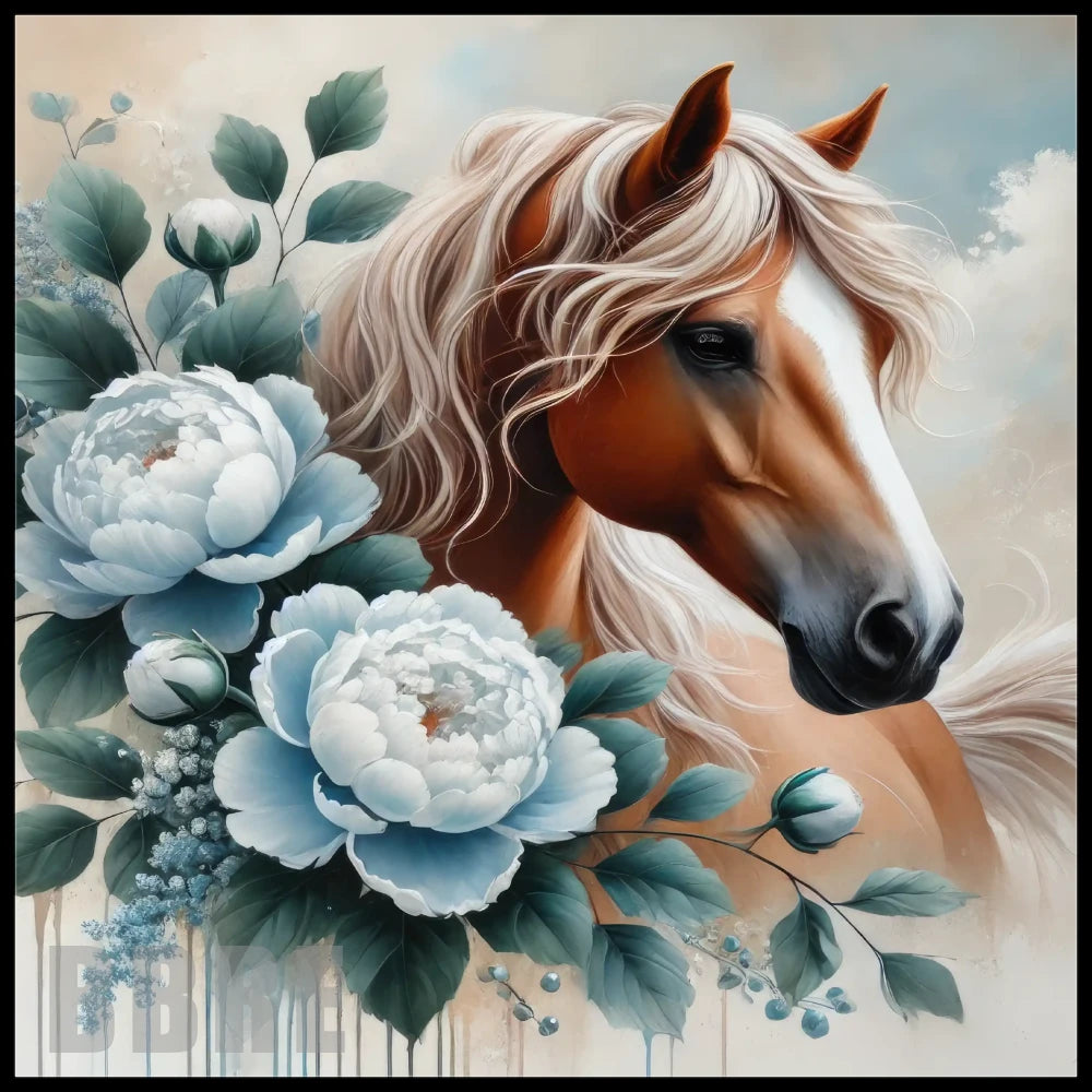 Floral Horse 3 Main Image,