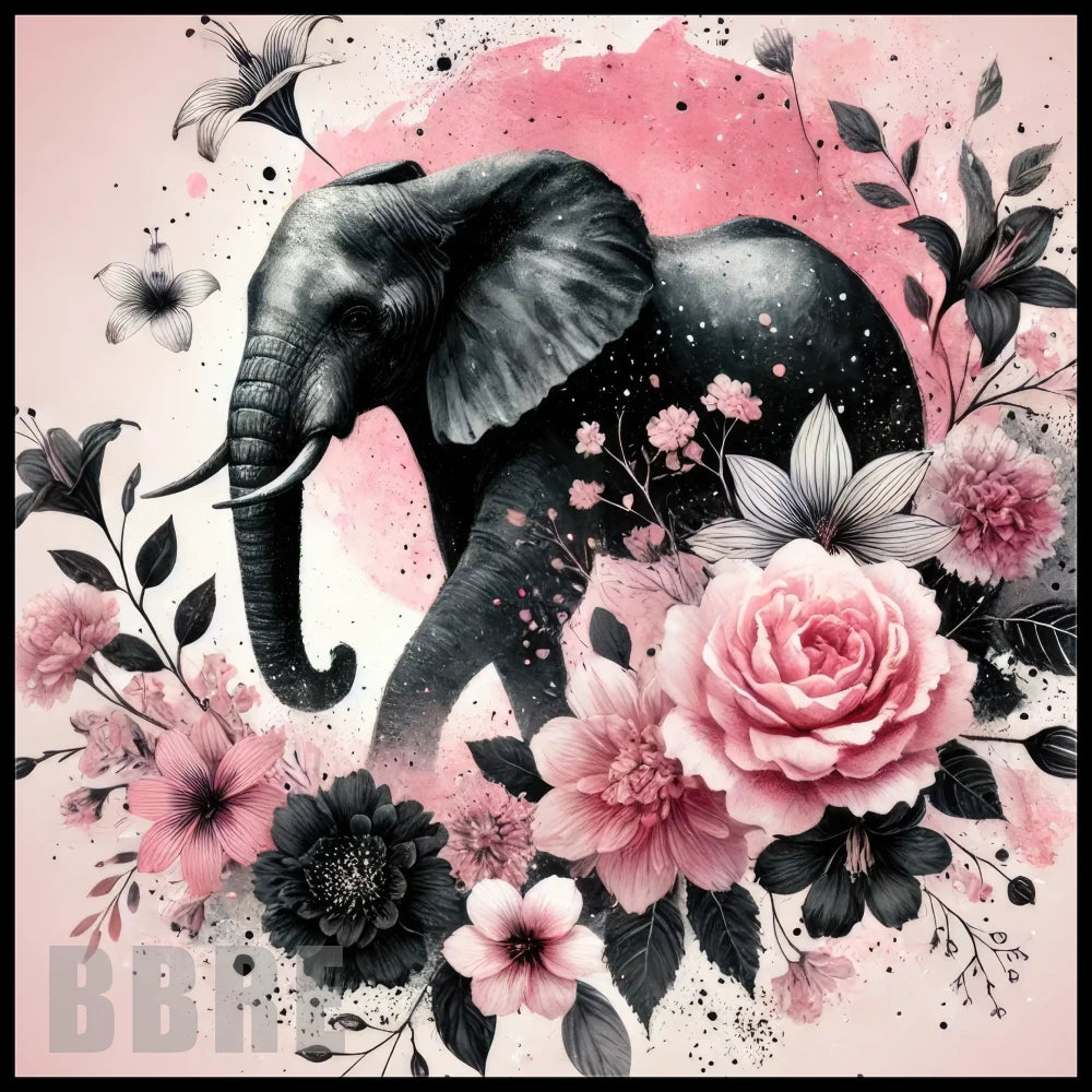 Floral Elephant 3 Main Image,