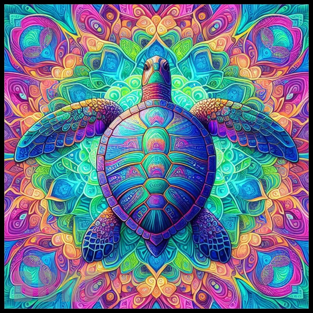 Colorful Turtle 4 Main Image,