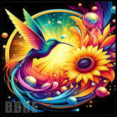 Hummingbird Sunflower Main Image,