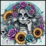 Floral Skull 39 Main Image,
