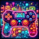 Neon Gamepad Main Image,