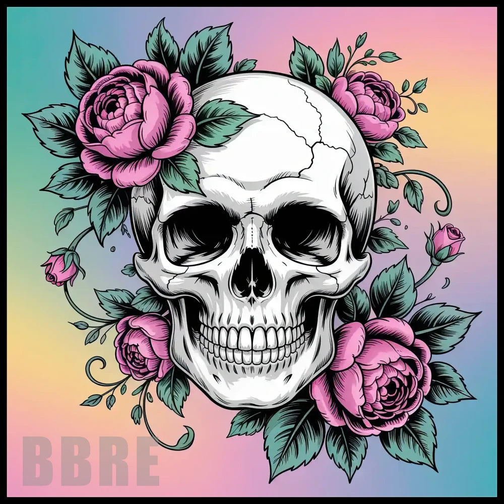 Floral Skull 45 Main Image,