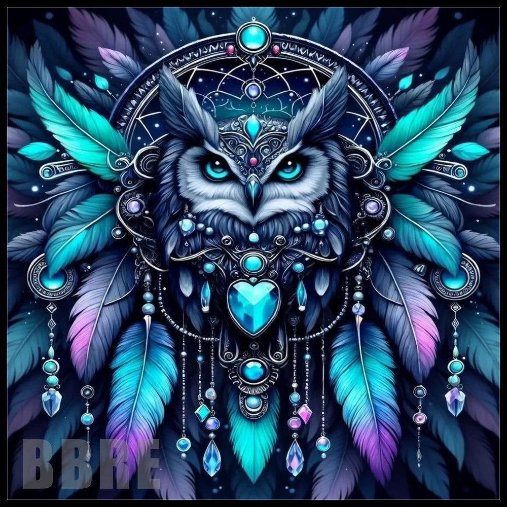 Owl Dreamcatcher 3 Main Image,