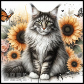 Floral Cat 6 Main Image,