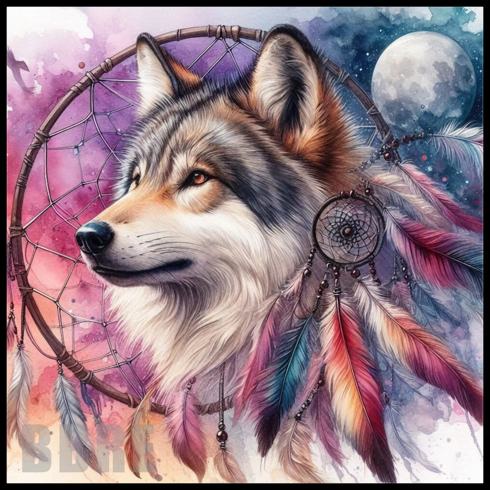 Wolf Dreamcatcher 8 Main Image,