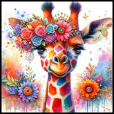 Floral Giraffe Main Image,