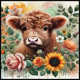Floral Cow Main Image,