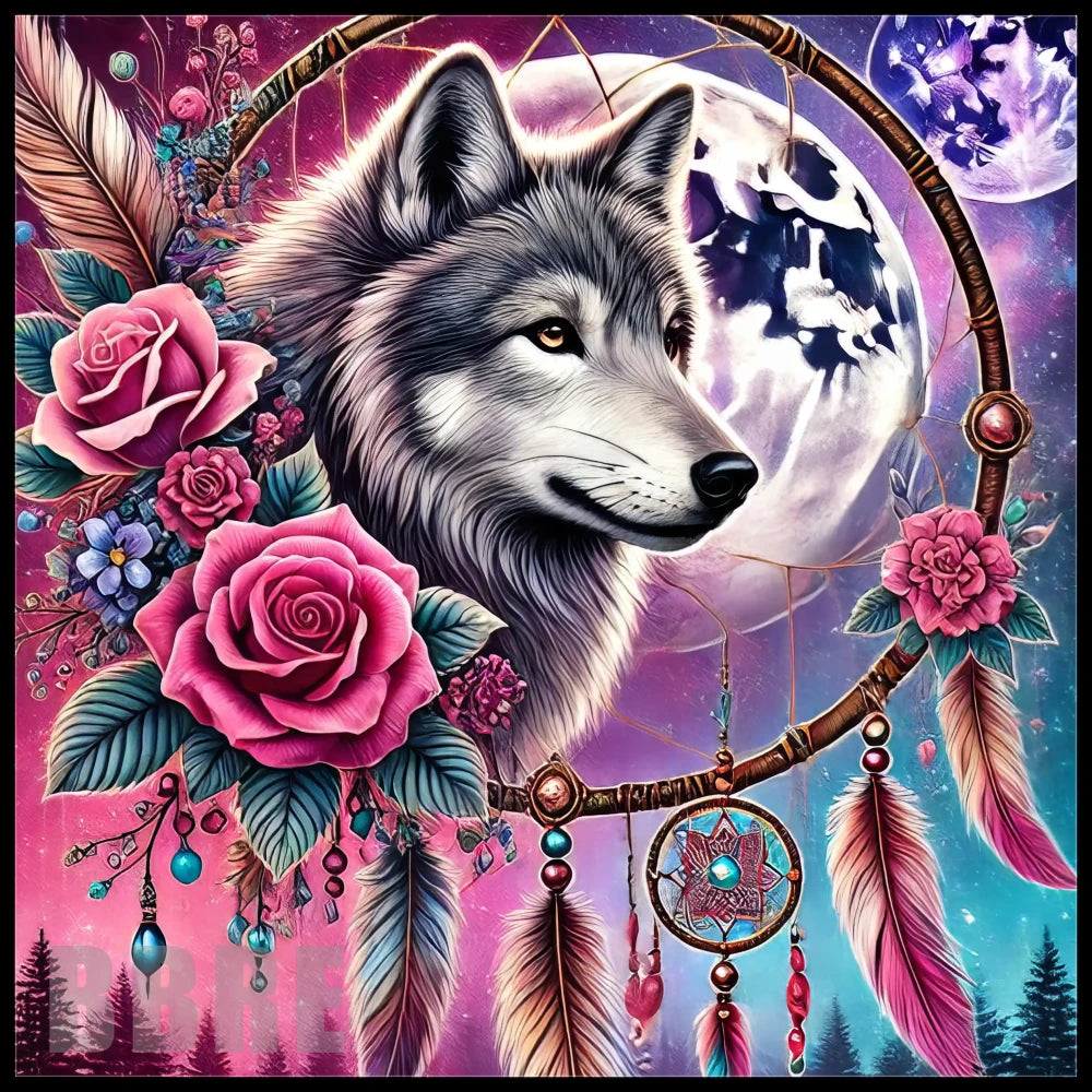 Wolf Dreamcatcher 9 Main Image,