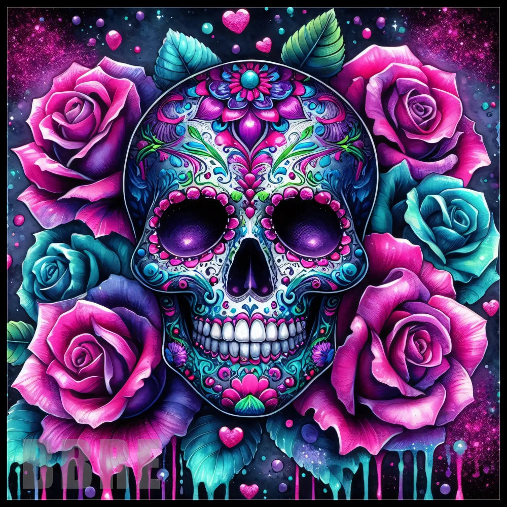 Floral Skull 34 Main Image,