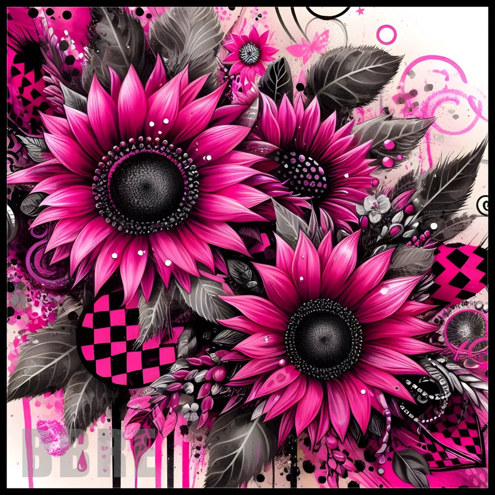 Pink Sunflowers Main Image,