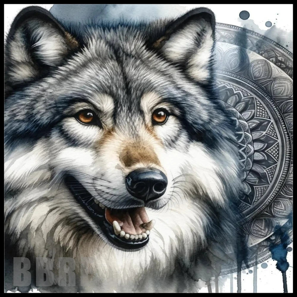 Wolf Mandala Main Image,