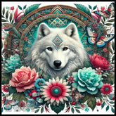 Wolf Floral 3 Main Image,