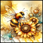 Bee Sunflower Main Image,