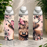 Floral Highland Cow 2 Product Image,