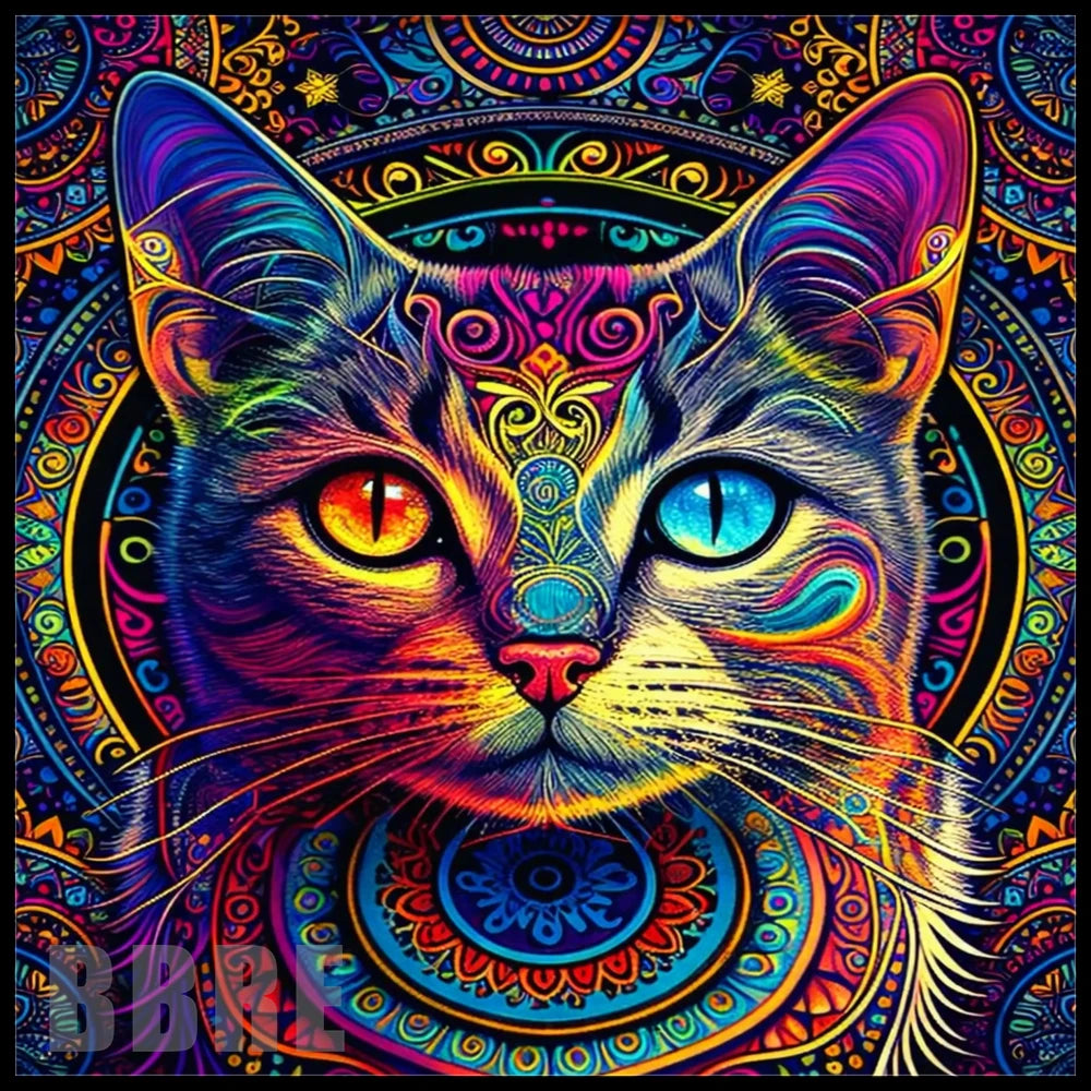 Colorful Cat Main Image,