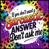 Sarcastic Answer Main Image,