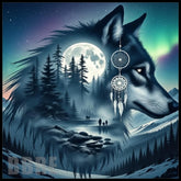 Wolf Dreamcatcher 12 Main Image,