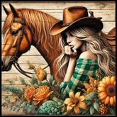 Cowgirl Horse 4 Main Image,