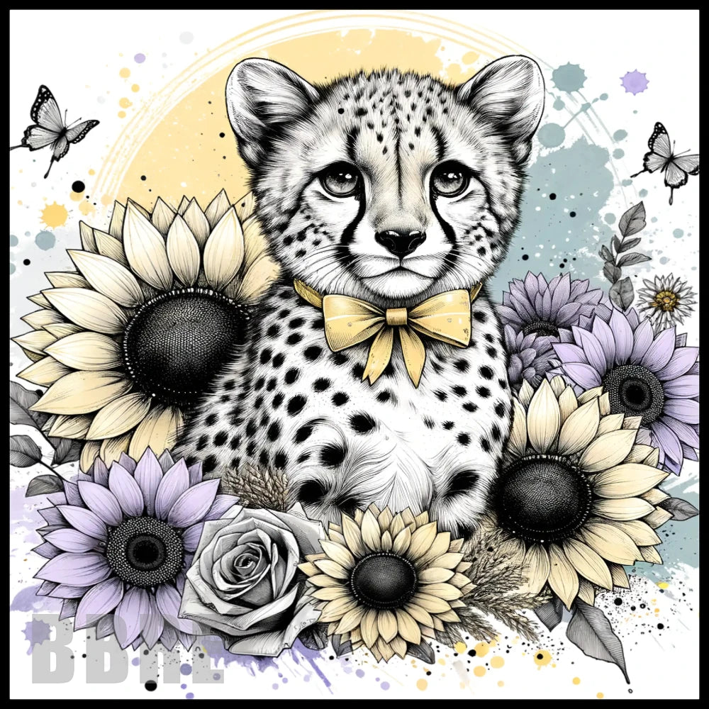 Cheetah Floral Main Image,