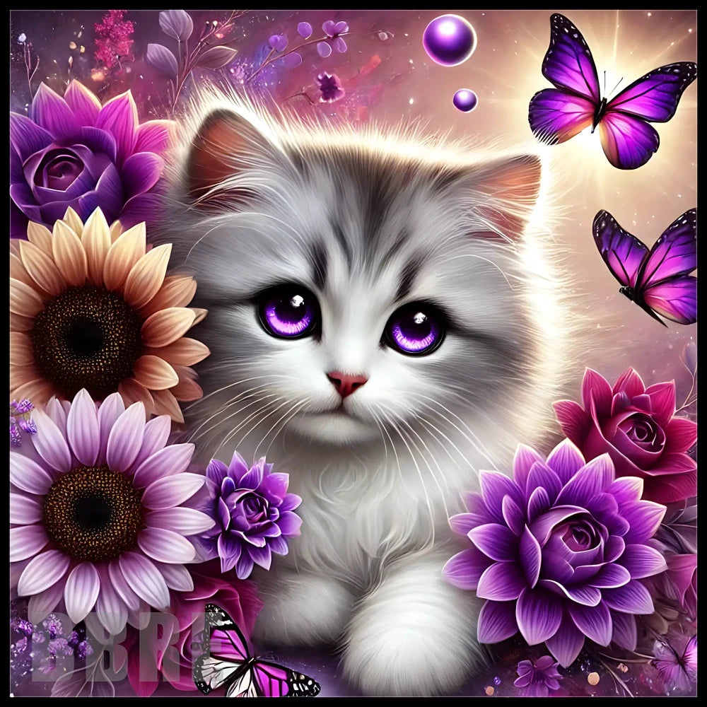 Floral Kitty Main Image,
