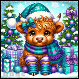 Festive Highland Cow Main Image,