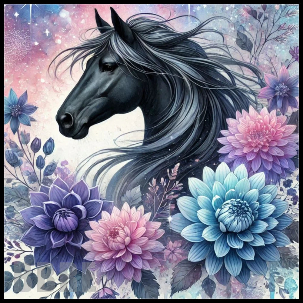 Floral Horse 13 Main Image,