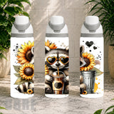 Raccoon Sunflowers Product Image,