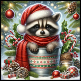 Festive Raccoon Main Image,