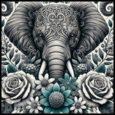 Floral Elephant 8 Main Image,