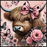 Floral Highland Cow 4 Main Image,