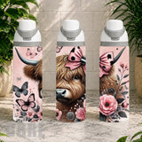 Floral Highland Cow 4 Product Image,