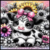 Cow Floral 2 Main Image,