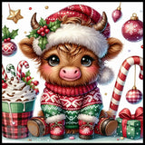 Festive Highland Cow 9 Main Image,