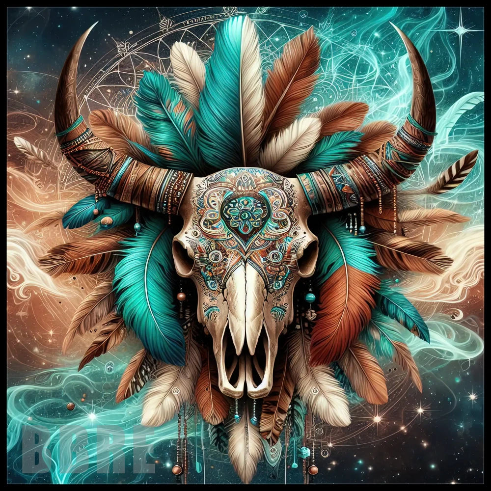 Feathered Skull Main Image,