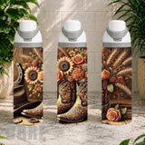 Floral Cowboy Boots Product Image,