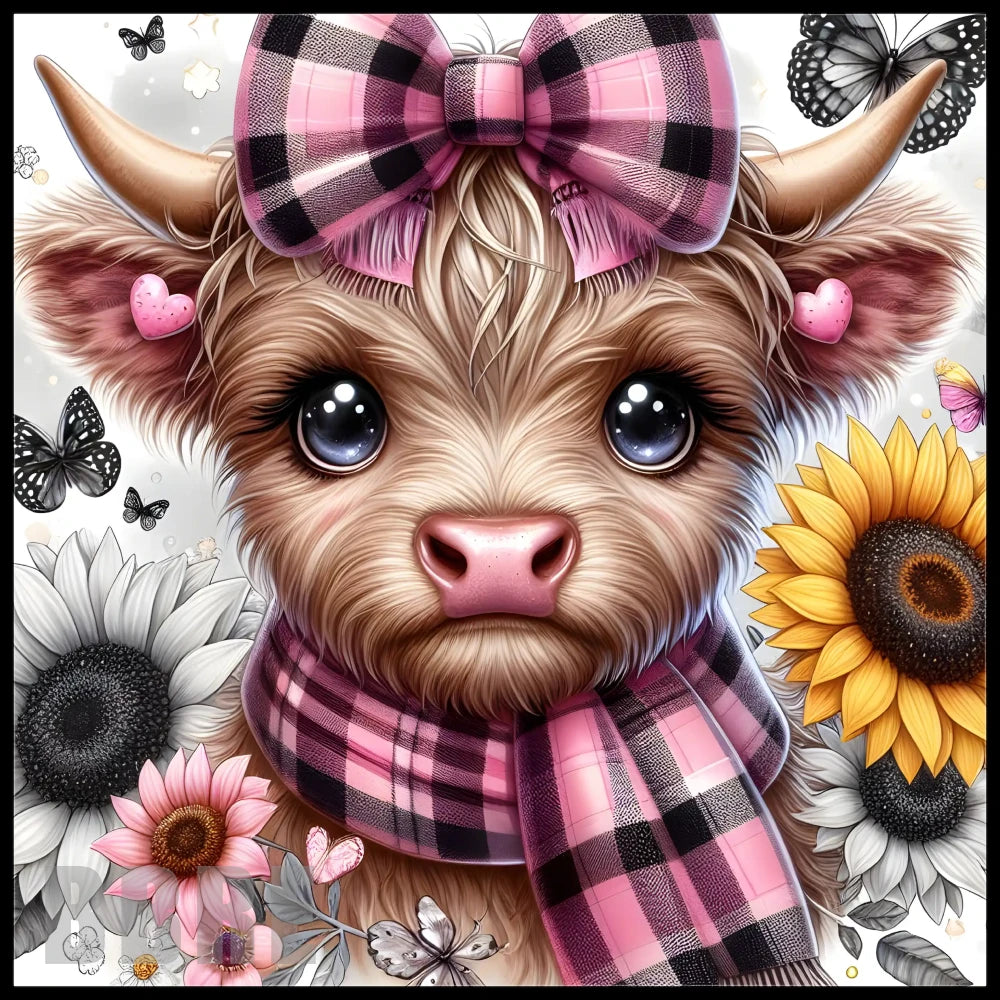 Floral Cow 7 Main Image,