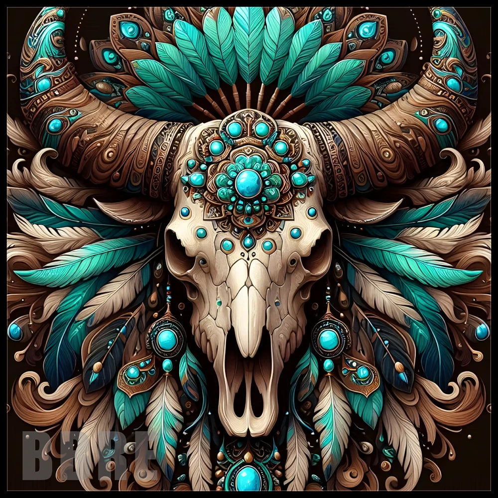 Tribal Skull 10 Main Image,