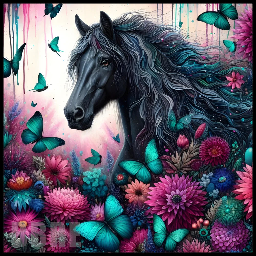 Floral Horse 18 Main Image,