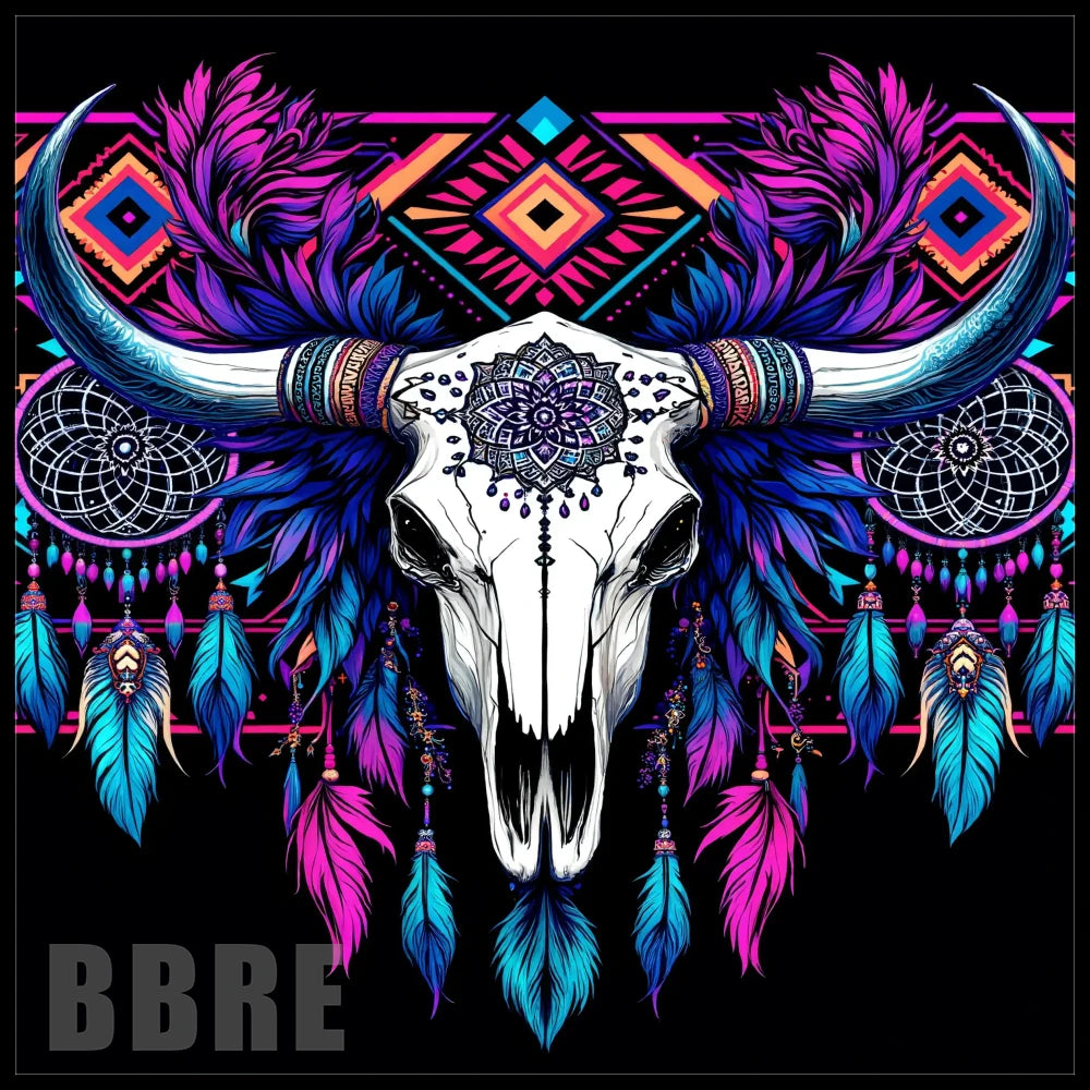 Boho Skull 3 Main Image,