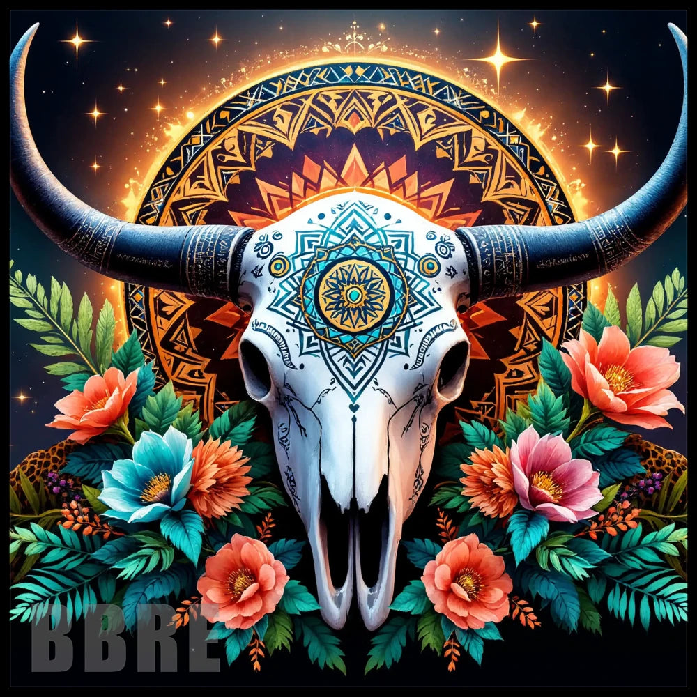 Floral Skull 13 Main Image,