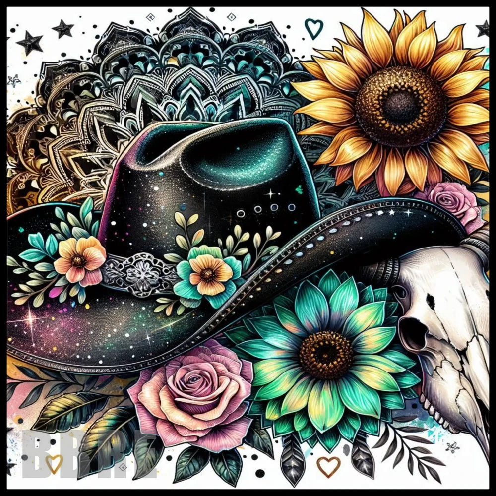Floral Skull 16 Main Image,