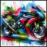 Colorful Motorcycle Main Image,
