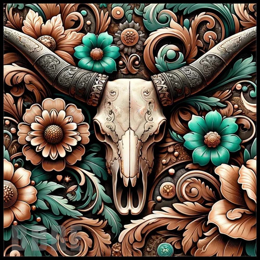 Floral Skull 19 Main Image,