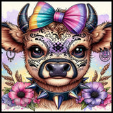 Floral Cow 6 Main Image,